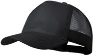 Lippalakki Clipak baseball cap, musta liikelahja logopainatuksella