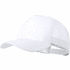 Lippalakki Clipak baseball cap, valkoinen liikelahja logopainatuksella
