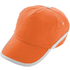 Lippalakki Line baseball cap, oranssi liikelahja logopainatuksella