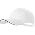 Lippalakki Linnea baseball cap, valkoinen liikelahja logopainatuksella