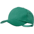 Lippalakki Pickot baseball cap, vihreä liikelahja logopainatuksella