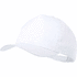 Lippalakki Sodel baseball cap, valkoinen liikelahja logopainatuksella
