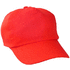 Lippalakki Sport baseball cap, punainen liikelahja logopainatuksella