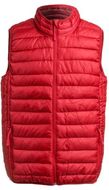 Lämpöliivi Belsan bodywarmer vest, punainen liikelahja logopainatuksella