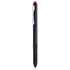 Monikäyttöinen kuulakynä Motul touch ballpoint pen, musta, punainen liikelahja logopainatuksella