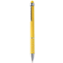 Monikäyttöinen kuulakynä Nilf touch ballpoint pen, keltainen liikelahja logopainatuksella
