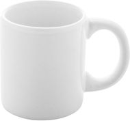 Muki Lutin espresso mug, valkoinen liikelahja logopainatuksella