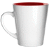 Muki Salo mug, valkoinen, punainen liikelahja logopainatuksella