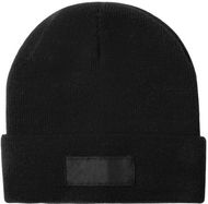 Myssy Holsen winter cap, musta liikelahja logopainatuksella