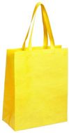 Ostoskassi Cattyr shopping bag, keltainen liikelahja logopainatuksella