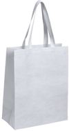 Ostoskassi Cattyr shopping bag, valkoinen liikelahja logopainatuksella