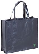 Ostoskassi Flubber shopping bag, musta liikelahja logopainatuksella