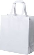 Ostoskassi Godon shopping bag, valkoinen liikelahja logopainatuksella