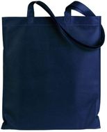 Ostoskassi Jazzin shopping bag, tummansininen liikelahja logopainatuksella