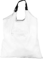 Ostoskassi Kima foldable shopping bag, valkoinen liikelahja logopainatuksella