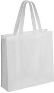Ostoskassi Natia shopping bag, valkoinen liikelahja logopainatuksella