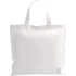 Ostoskassi Raduin RPET shopping bag, valkoinen liikelahja logopainatuksella