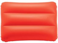 Puhallettava tyyny Sunshine beach pillow, punainen liikelahja logopainatuksella