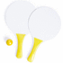 Rantamailat Cupsol beach tennis, keltainen liikelahja logopainatuksella