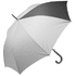 Sateenvarjo Stratus umbrella, harmaa, musta liikelahja logopainatuksella