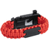 Seikkailusetti Kupra survival bracelet, musta, punainen lisäkuva 9