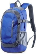 Selkäreppu Densul backpack, sininen liikelahja logopainatuksella
