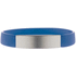 Silikoniranneke Platty wristband, sininen liikelahja logopainatuksella