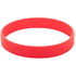 Silikoniranneke Wristy silicone wristband, punainen liikelahja logopainatuksella