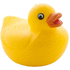 Stressinpoisto Quack antistress ball, keltainen liikelahja logopainatuksella