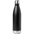 Termospullo Willy copper insulated vacuum flask, musta liikelahja logopainatuksella