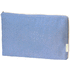 Tietokonepussi Drift cotton laptop pouch, sininen liikelahja logopainatuksella