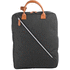 Tietokonereppu Brooklyn backpack, tummanharmaa liikelahja logopainatuksella