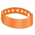 Tunnistusranneke Multivent wristband, oranssi liikelahja logopainatuksella