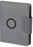 USB-luennoitsija Dambier RPET document folder, harmaa liikelahja logopainatuksella