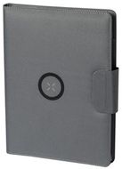 USB-luennoitsija Harbur RPET document folder, harmaa liikelahja logopainatuksella