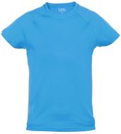 Urheilupaita Tecnic Plus K kids sport T-shirt, vaaleansininen liikelahja logopainatuksella