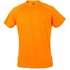 Urheilupaita Tecnic Plus T sport T-shirt, neon-oranssi liikelahja logopainatuksella