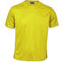 Urheilupaita Tecnic Rox sport T-shirt, keltainen liikelahja logopainatuksella
