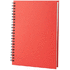 Vihko Gulliver notebook, punainen liikelahja logopainatuksella