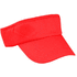 Visiiri Tiger sun visor, punainen liikelahja logopainatuksella