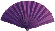 Viuhka Tela fan, violetti liikelahja logopainatuksella