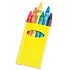 Värikynä Tune 6 pc crayon set, keltainen lisäkuva 1