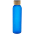 juomapullo, sininen, luonnollinen liikelahja logopainatuksella