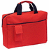 Asiakirjakassi Document Bag Konfer, punainen liikelahja logopainatuksella