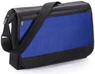 Asiakirjakassi Shoulder Bag Zukar, sininen liikelahja logopainatuksella