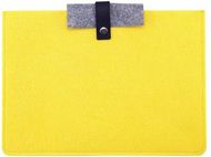 Asiakirjasuoja Document Bag Dago, keltainen liikelahja logopainatuksella