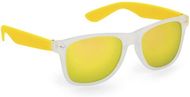 Aurinkolasit Sunglasses Harvey, keltainen liikelahja logopainatuksella