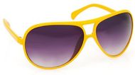 Aurinkolasit Sunglasses Lyoko, keltainen liikelahja logopainatuksella
