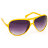 Aurinkolasit Sunglasses Lyoko, keltainen liikelahja logopainatuksella