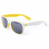 Aurinkolasit Sunglasses Saimon, keltainen liikelahja logopainatuksella